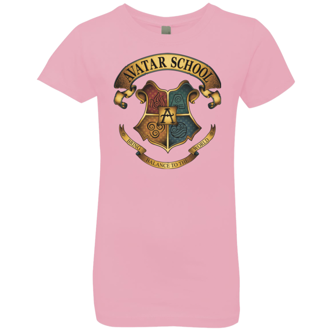 T-Shirts Light Pink / YXS Avatar School (2) Girls Premium T-Shirt