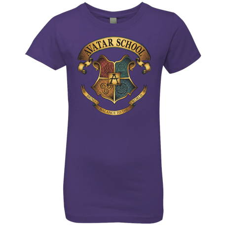T-Shirts Purple Rush / YXS Avatar School (2) Girls Premium T-Shirt