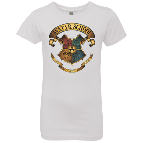 T-Shirts White / YXS Avatar School (2) Girls Premium T-Shirt