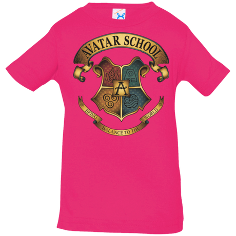 T-Shirts Hot Pink / 6 Months Avatar School (2) Infant PremiumT-Shirt