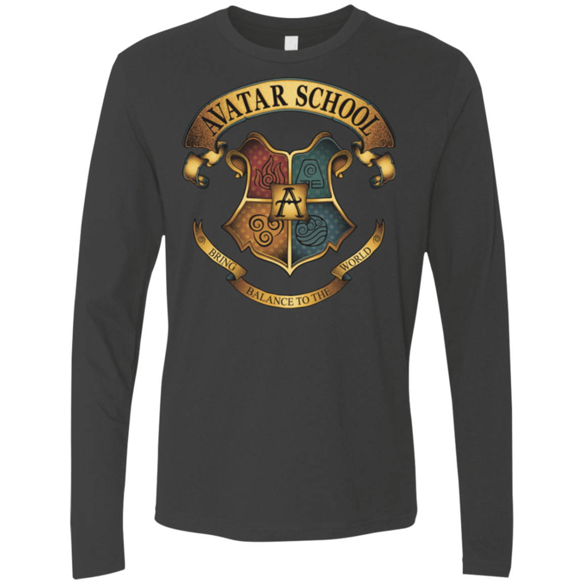 T-Shirts Heavy Metal / Small Avatar School (2) Men's Premium Long Sleeve
