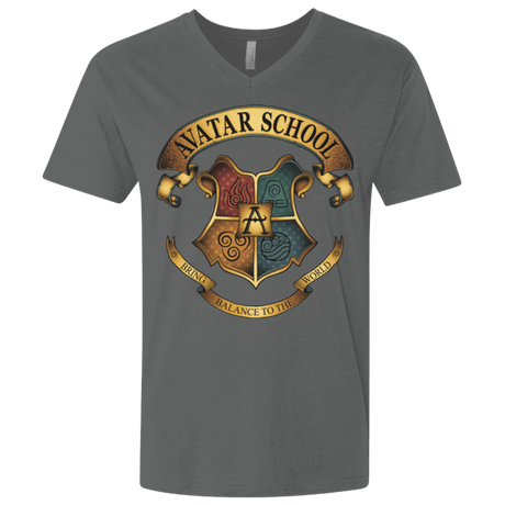 T-Shirts Heavy Metal / X-Small Avatar School (2) Men's Premium V-Neck