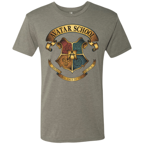 T-Shirts Venetian Grey / Small Avatar School (2) Men's Triblend T-Shirt