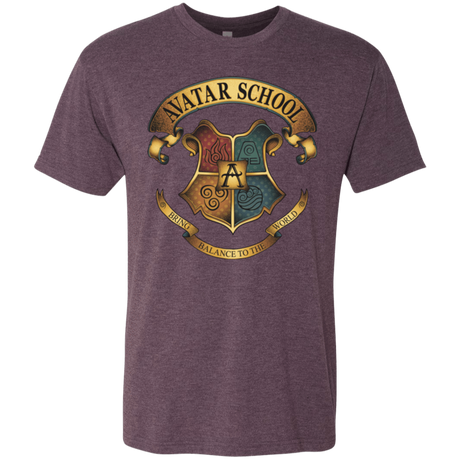 T-Shirts Vintage Purple / Small Avatar School (2) Men's Triblend T-Shirt