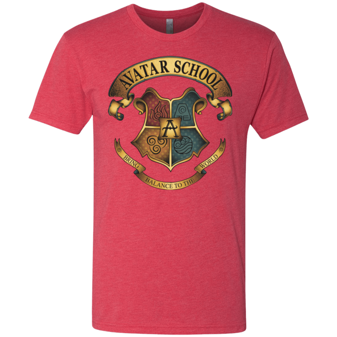 T-Shirts Vintage Red / Small Avatar School (2) Men's Triblend T-Shirt