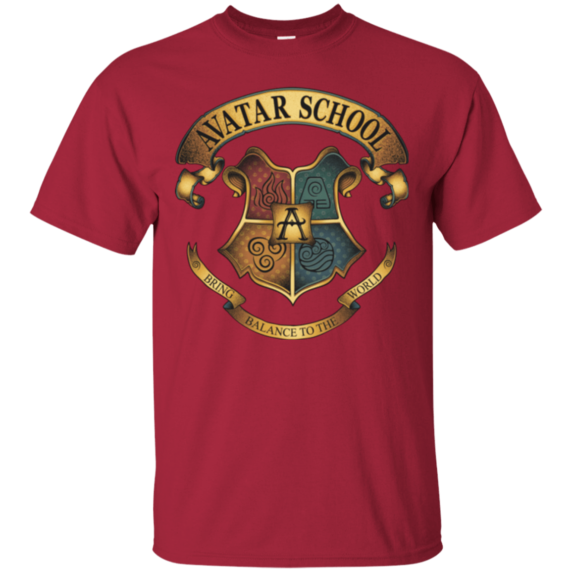 T-Shirts Cardinal / Small Avatar School (2) T-Shirt