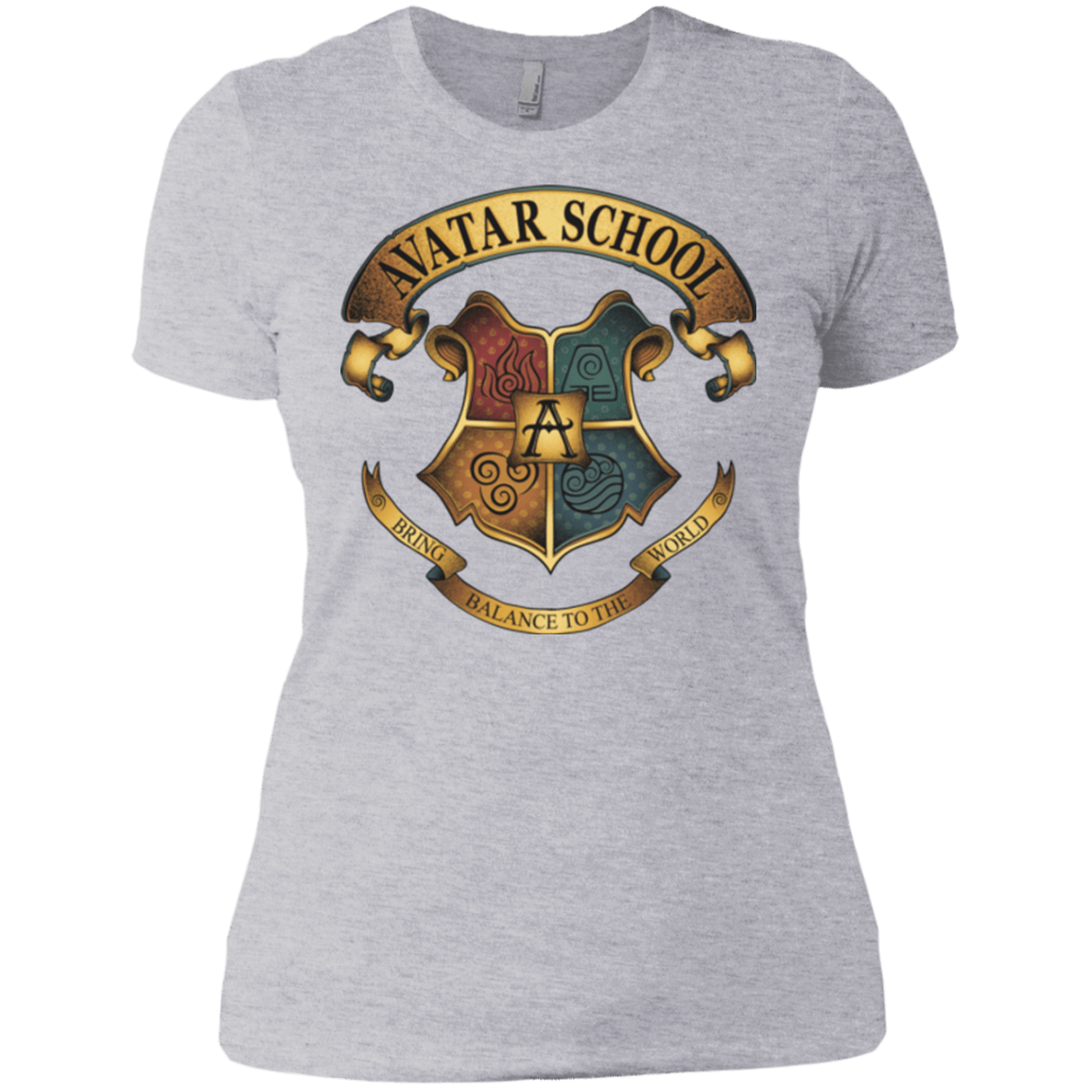 T-Shirts Heather Grey / X-Small Avatar School (2) Women's Premium T-Shirt