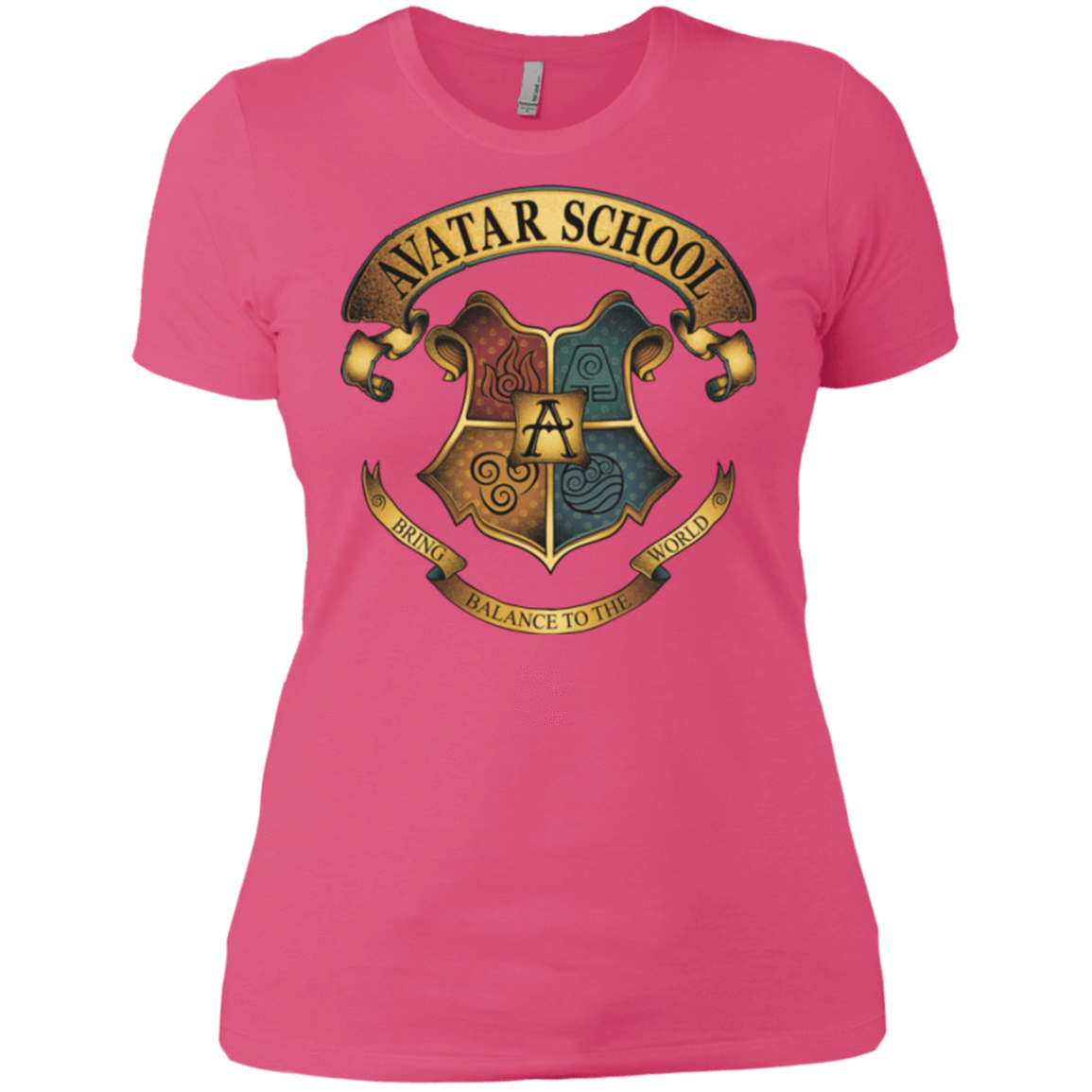 T-Shirts Hot Pink / X-Small Avatar School (2) Women's Premium T-Shirt