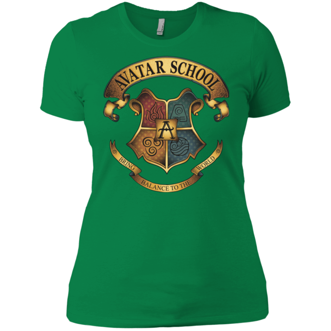 T-Shirts Kelly Green / X-Small Avatar School (2) Women's Premium T-Shirt