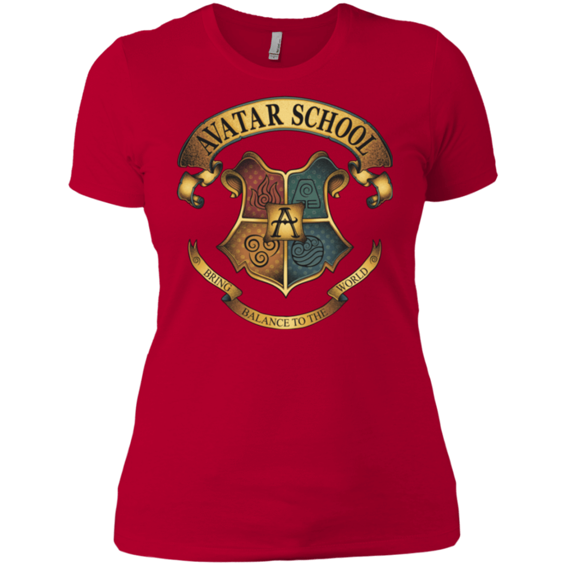 T-Shirts Red / X-Small Avatar School (2) Women's Premium T-Shirt