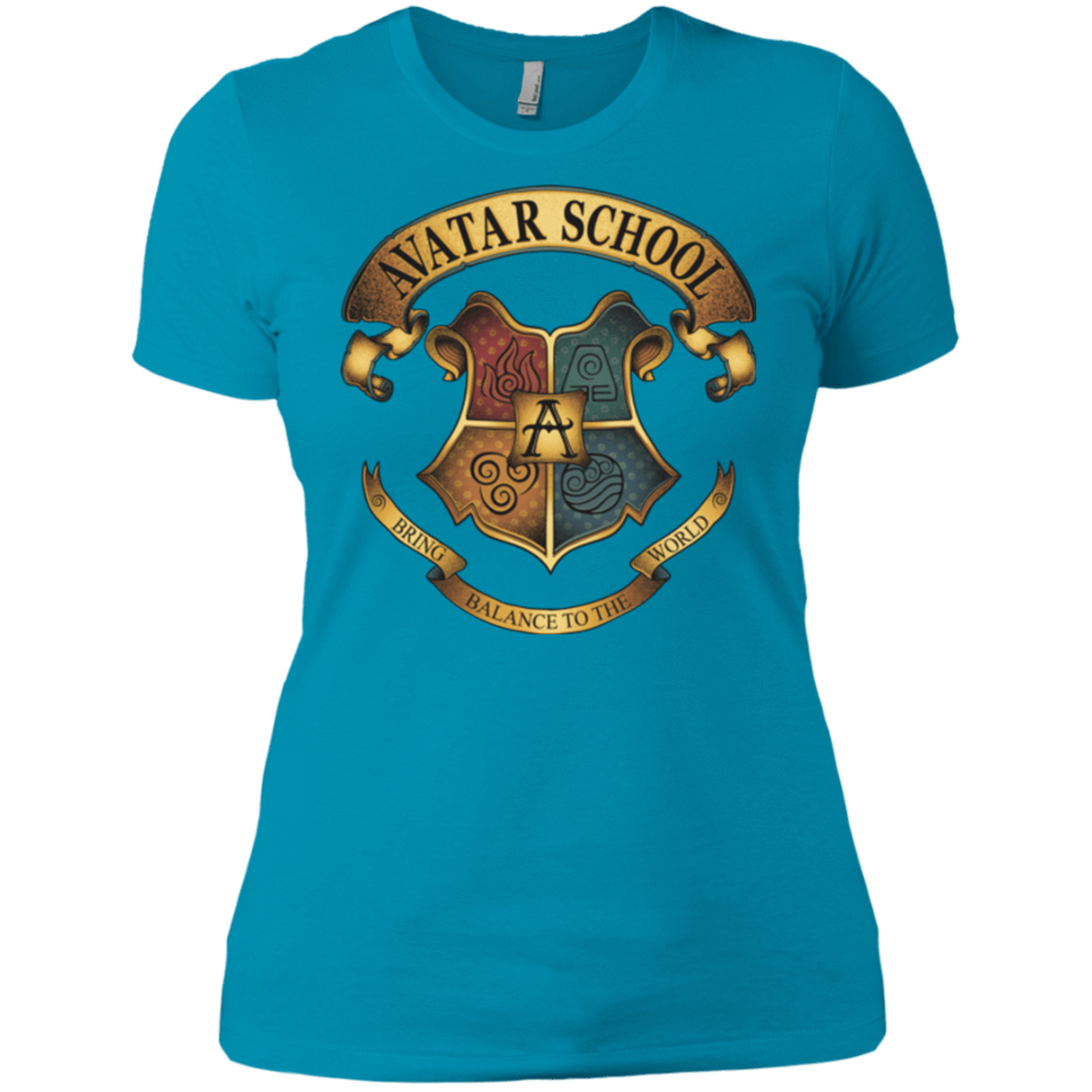 T-Shirts Turquoise / X-Small Avatar School (2) Women's Premium T-Shirt