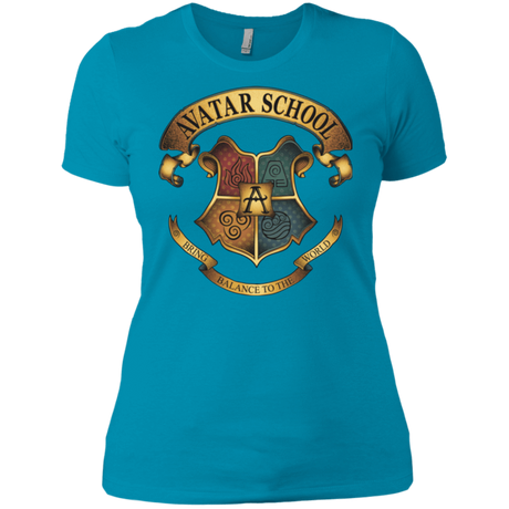 T-Shirts Turquoise / X-Small Avatar School (2) Women's Premium T-Shirt