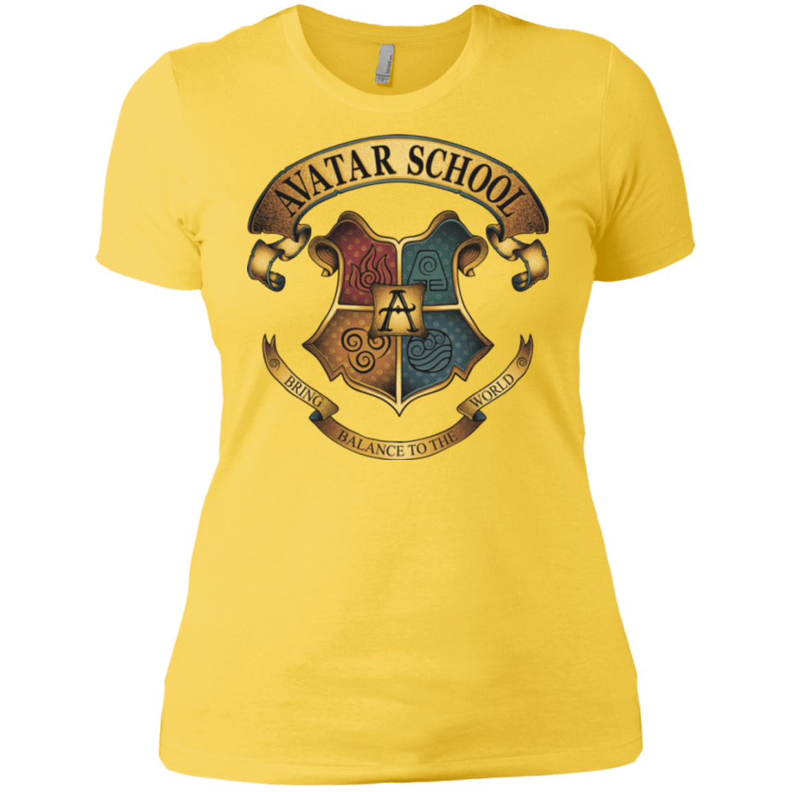 T-Shirts Vibrant Yellow / X-Small Avatar School (2) Women's Premium T-Shirt