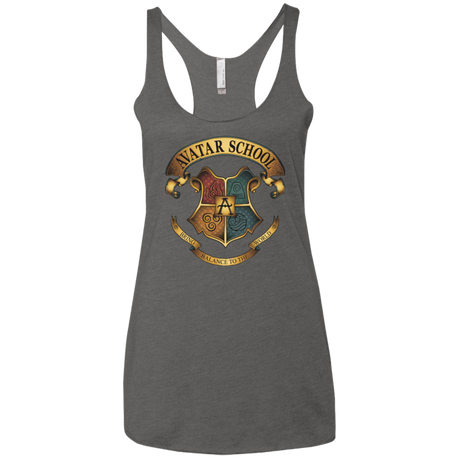 T-Shirts Premium Heather / X-Small Avatar School (2) Women's Triblend Racerback Tank