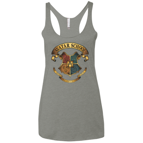T-Shirts Venetian Grey / X-Small Avatar School (2) Women's Triblend Racerback Tank