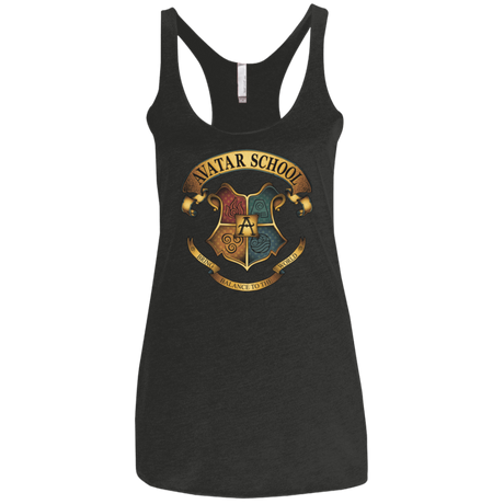 T-Shirts Vintage Black / X-Small Avatar School (2) Women's Triblend Racerback Tank