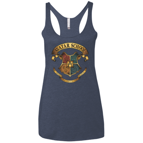 T-Shirts Vintage Navy / X-Small Avatar School (2) Women's Triblend Racerback Tank