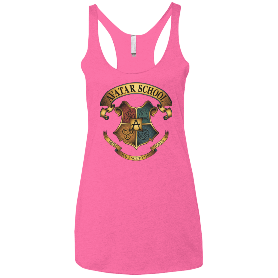 T-Shirts Vintage Pink / X-Small Avatar School (2) Women's Triblend Racerback Tank