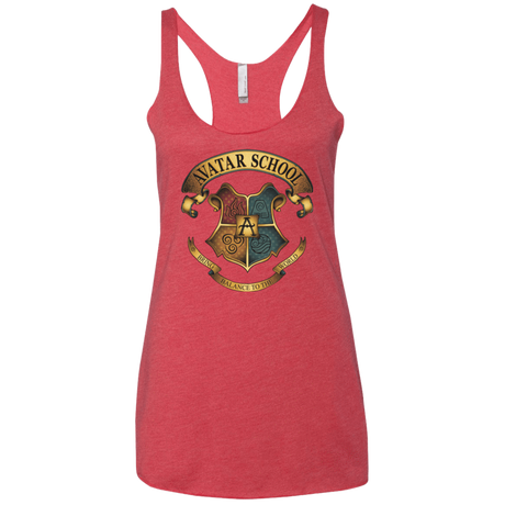 T-Shirts Vintage Red / X-Small Avatar School (2) Women's Triblend Racerback Tank