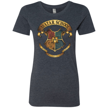 T-Shirts Vintage Navy / Small Avatar School (2) Women's Triblend T-Shirt