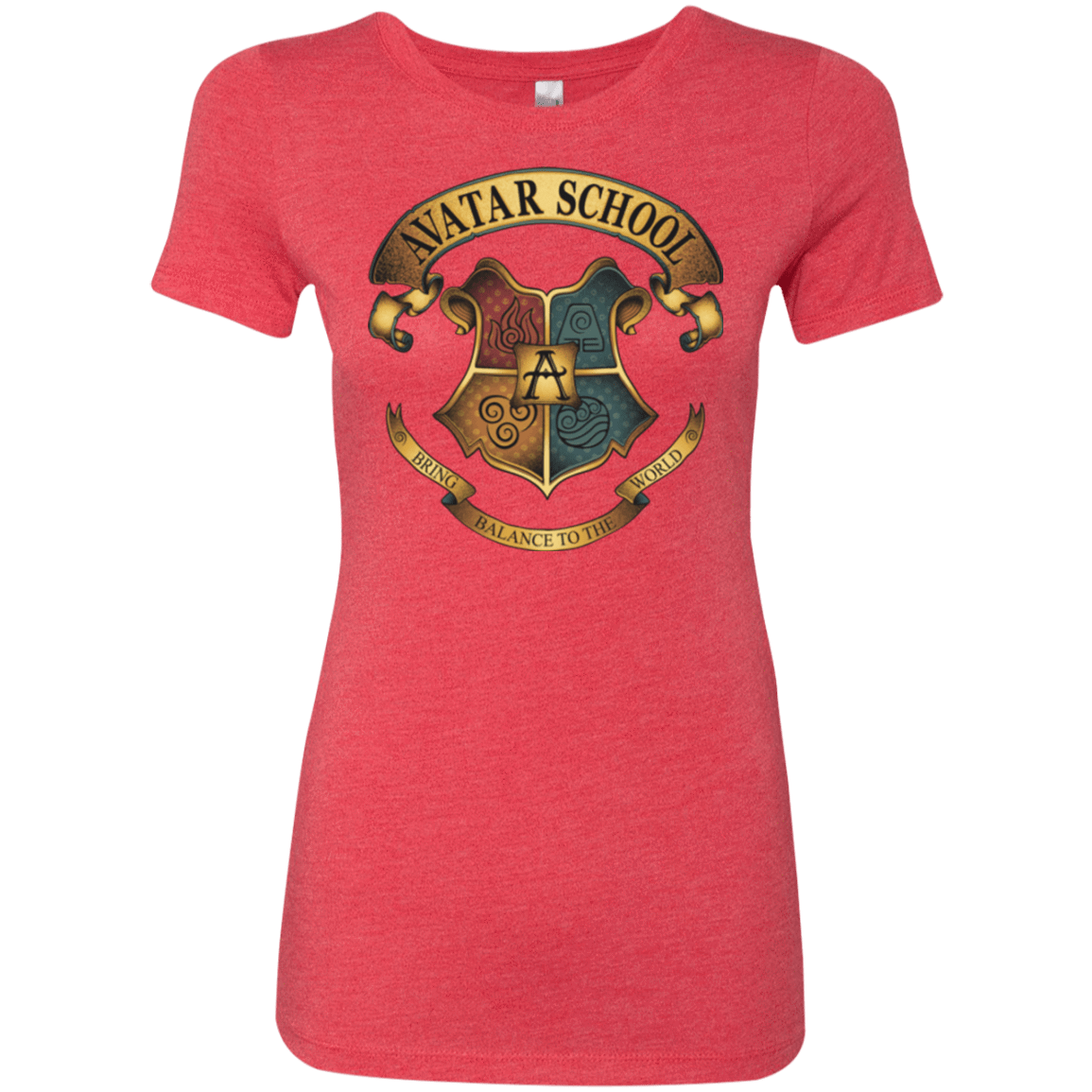 T-Shirts Vintage Red / Small Avatar School (2) Women's Triblend T-Shirt