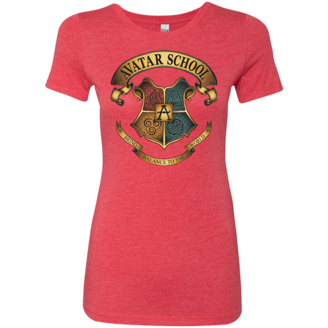 T-Shirts Vintage Red / Small Avatar School (2) Women's Triblend T-Shirt