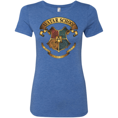 T-Shirts Vintage Royal / Small Avatar School (2) Women's Triblend T-Shirt