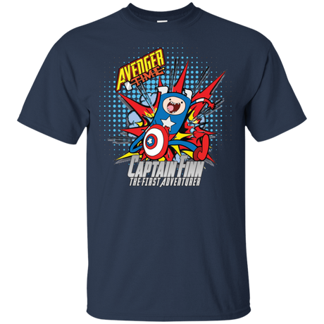 T-Shirts Navy / S Avenger Time Captain Finn T-Shirt