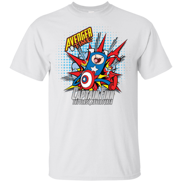 T-Shirts White / S Avenger Time Captain Finn T-Shirt