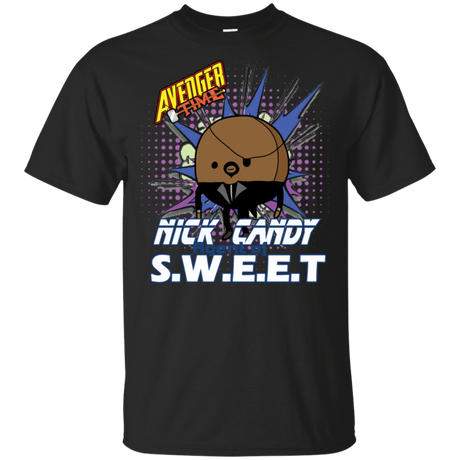 T-Shirts Black / S Avenger Time Nick Candy T-Shirt