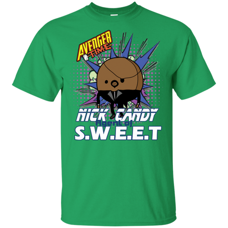 T-Shirts Irish Green / S Avenger Time Nick Candy T-Shirt