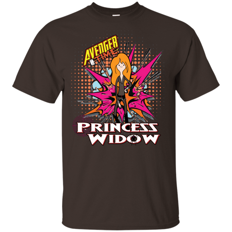T-Shirts Dark Chocolate / S Avenger Time Princess Widow T-Shirt