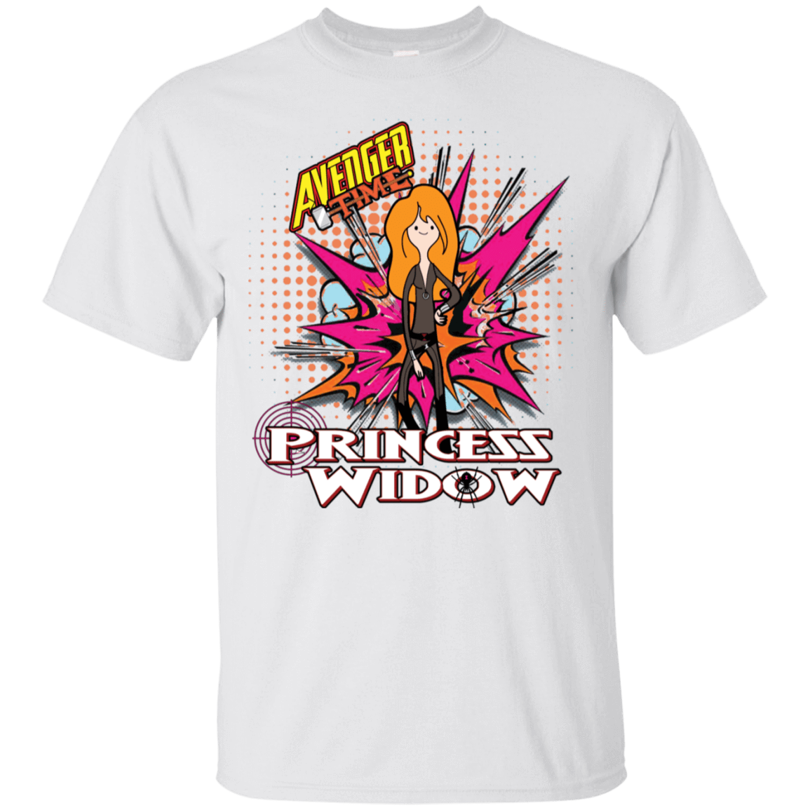 T-Shirts White / S Avenger Time Princess Widow T-Shirt