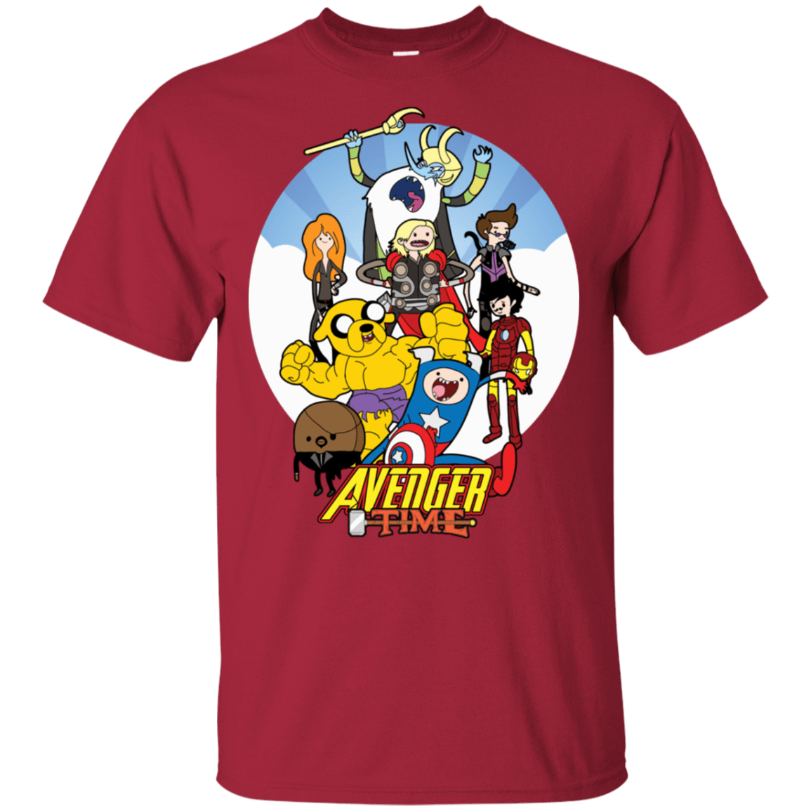 T-Shirts Cardinal / S Avenger Time T-Shirt