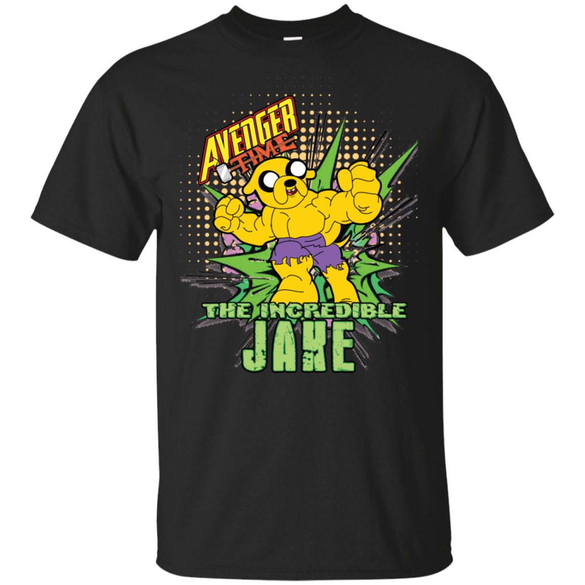 T-Shirts Black / S Avenger Time The Incredible Jake T-Shirt