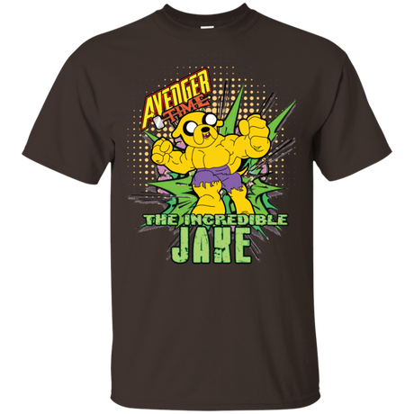 T-Shirts Dark Chocolate / S Avenger Time The Incredible Jake T-Shirt