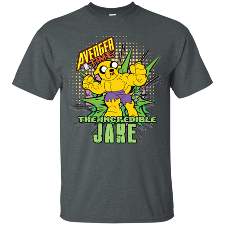 T-Shirts Dark Heather / S Avenger Time The Incredible Jake T-Shirt