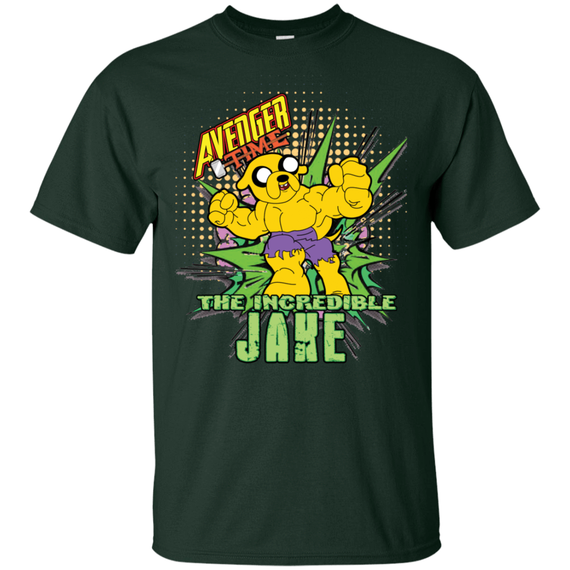 T-Shirts Forest / S Avenger Time The Incredible Jake T-Shirt