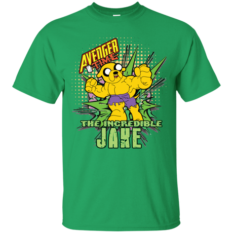 T-Shirts Irish Green / S Avenger Time The Incredible Jake T-Shirt