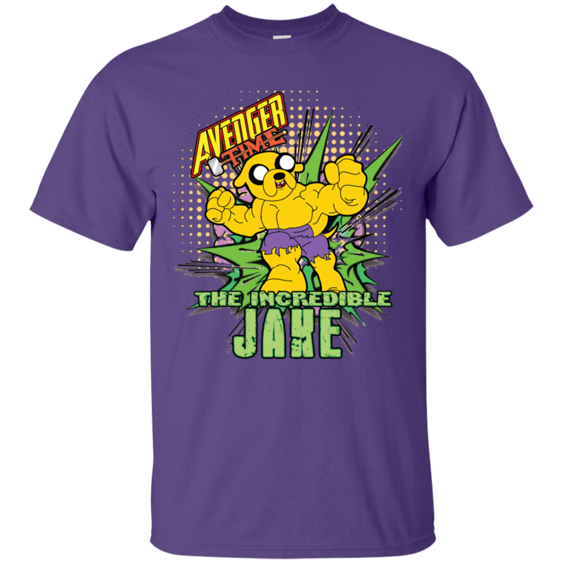 T-Shirts Purple / S Avenger Time The Incredible Jake T-Shirt