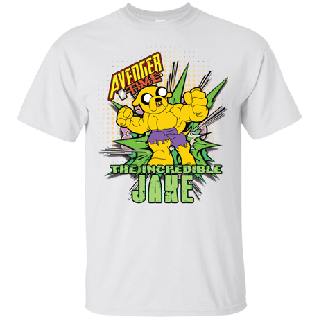 T-Shirts White / S Avenger Time The Incredible Jake T-Shirt