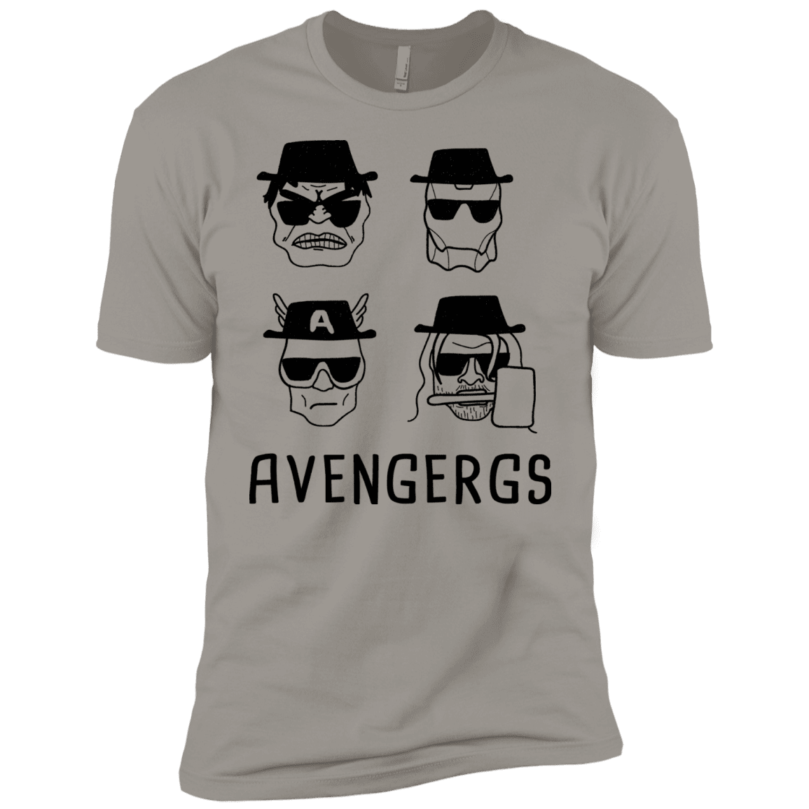 T-Shirts Light Grey / YXS Avengergs Boys Premium T-Shirt