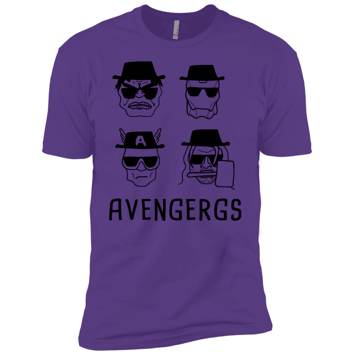 T-Shirts Purple Rush / YXS Avengergs Boys Premium T-Shirt