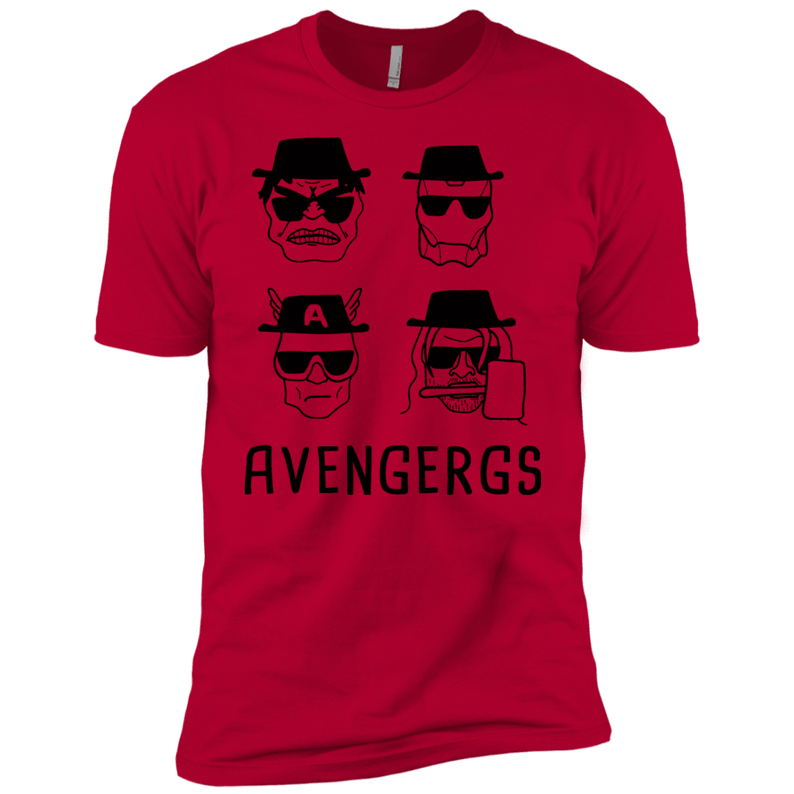 T-Shirts Red / YXS Avengergs Boys Premium T-Shirt