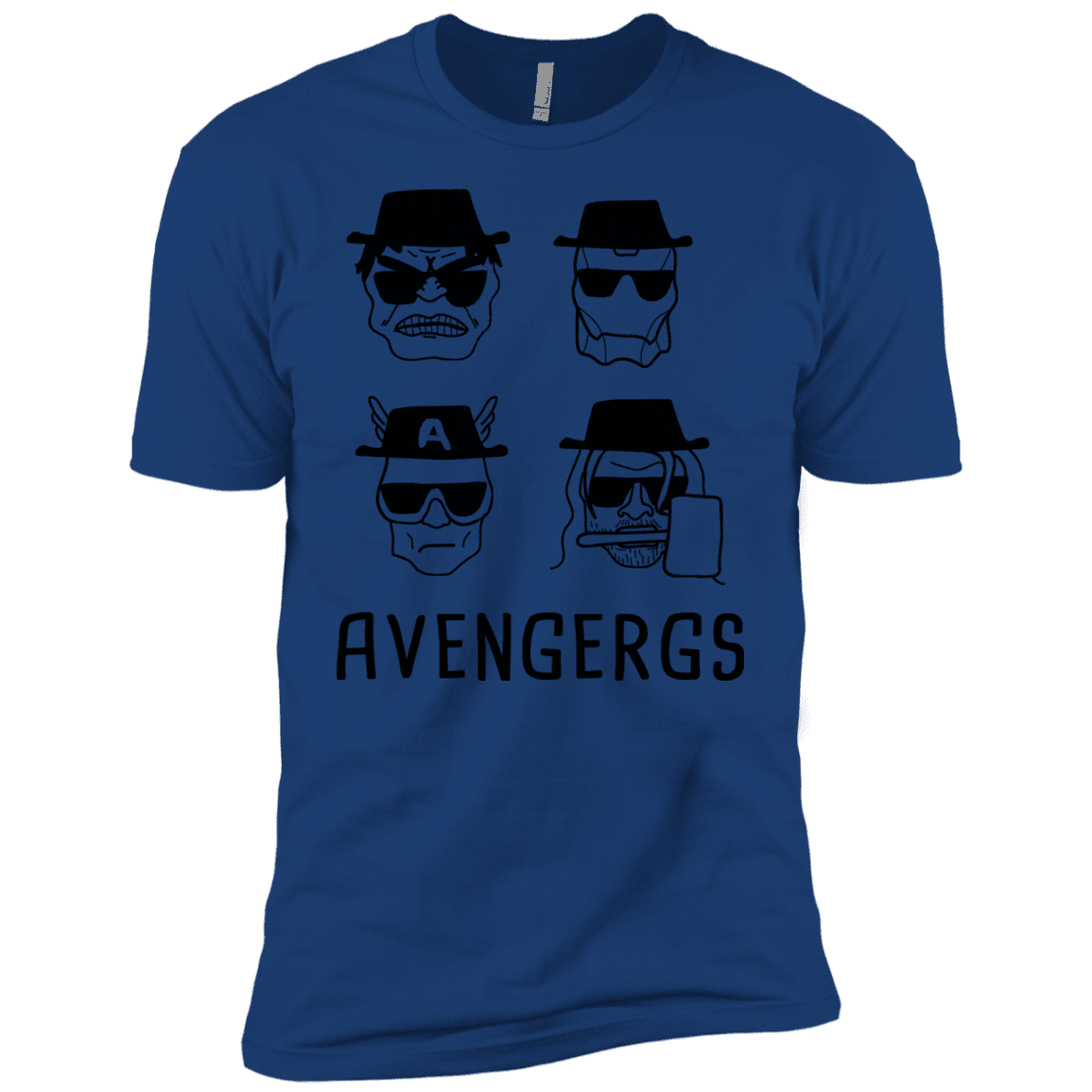T-Shirts Royal / YXS Avengergs Boys Premium T-Shirt
