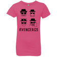 T-Shirts Hot Pink / YXS Avengergs Girls Premium T-Shirt