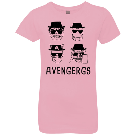 T-Shirts Light Pink / YXS Avengergs Girls Premium T-Shirt