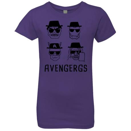 T-Shirts Purple Rush / YXS Avengergs Girls Premium T-Shirt