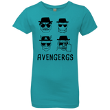 T-Shirts Tahiti Blue / YXS Avengergs Girls Premium T-Shirt