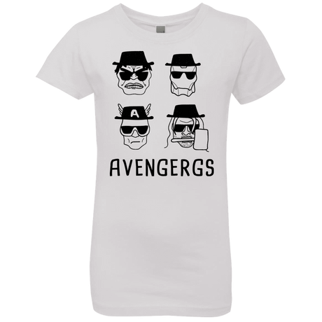 T-Shirts White / YXS Avengergs Girls Premium T-Shirt